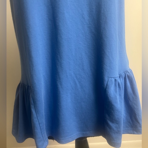 Blue Ruffle Tank Top! - Picture 8 of 14